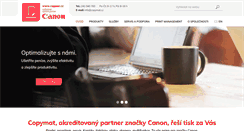 Desktop Screenshot of copymat.cz